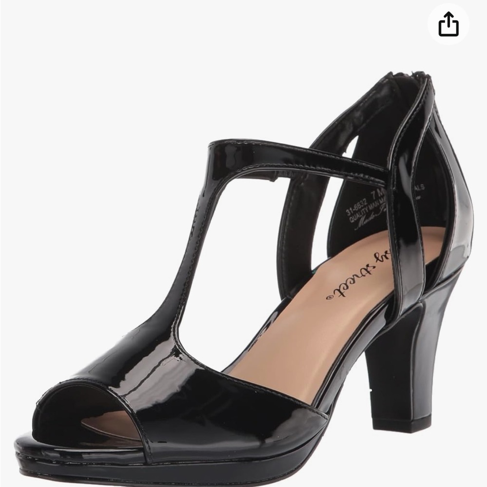 Easy Street Women's Flash Heeled Sandal; Size 7.5